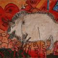 019 Bison with arrow Berlin (sold)