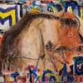 073 Bison orange head Berlin