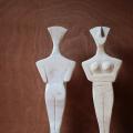 Two Cycladic Idols